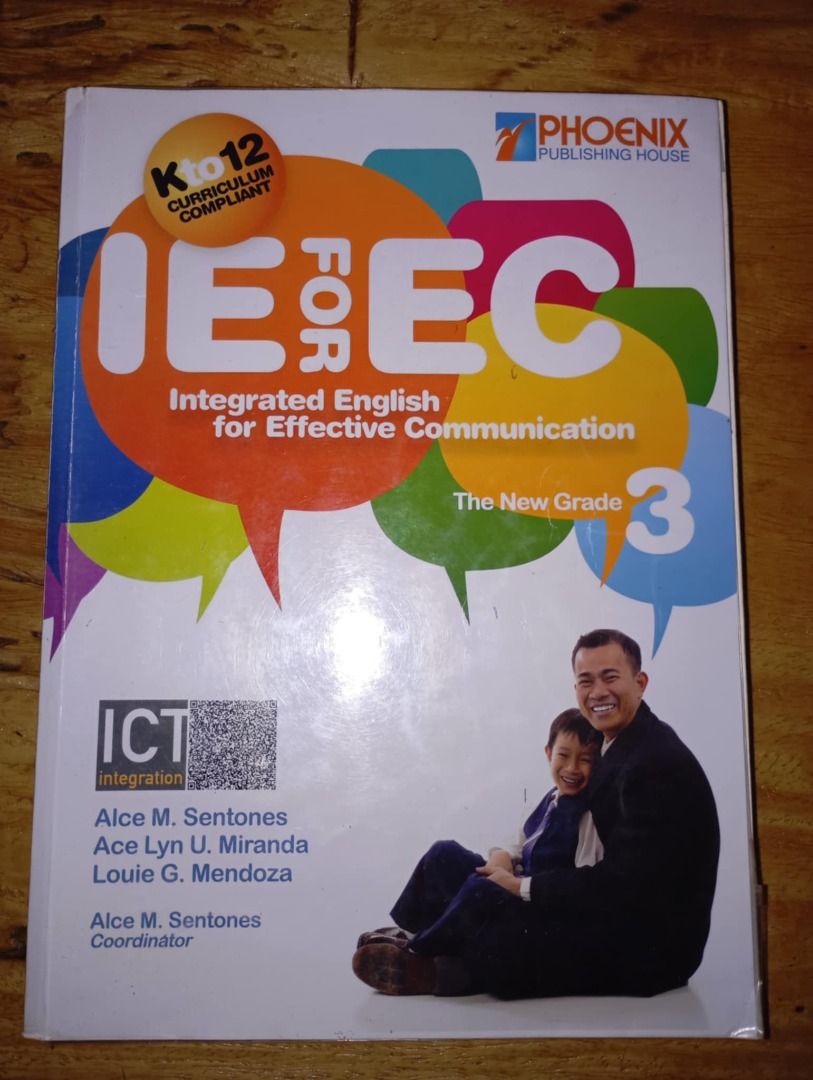INTEGRATED ENGLISH FOR EFFECTIVE COMMUNICATION 3 (Category: Textbooks) located in Imus. Submitted by momandk (Listing ID 1378870708, Image 1). Description: INTEGRATED ENGISH FOR EFFECTIVE COMMUNICATION - COPYRIGHT 2015 Pre-loved book in good condition. Pages have writings, but all are intact with no missing or torn pages. Binding is secure and the cover still look nice and clean. Perfect for reference or study use. .