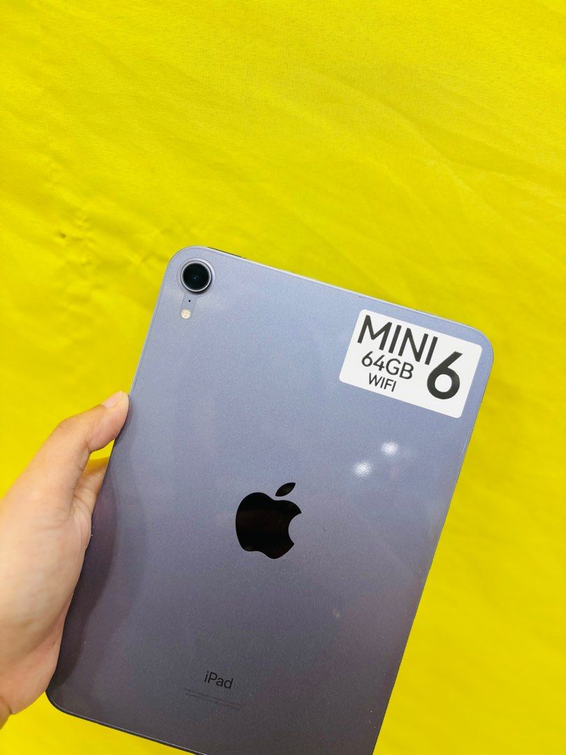 Ipad MINI 6 64GB wifi only no issues With box (Category: iPad) located in San Juan City. Submitted by najihahtelecomshop2018 (Listing ID 1378897923, Image 2). Description: Legit Store | Original unit FOR SALE | TRADE / SWAP ▫️INSTALLMENT thru: 🔸Credit Card (straight / installment) 🔸Ggives / Gcredit + 6% interest 🔸Spay Later + 6% interest (RFS: Buy and Sell any kinds of Gadgets) Description: Ipad MINI 6 64GB Wifi only NTC APPROVED No hidden Iss