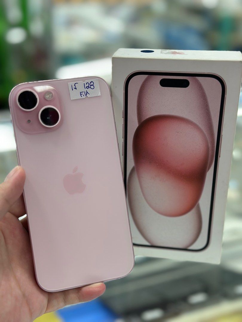 iphone 15 128gb factory unlock (Category: iPhone 15 Series) located in San Juan City. Submitted by jalailahmamosaca (Listing ID 1378864396, Image 1). Description: iphone 15 128gb openline pink no issue no dents with same imei box inclusion case tempered underwarranty until nov 29 2025 Open for COD/COP + SF Manila area (sameday delivery) Province area (via LBC) required DP to avoid cancellations Physical store: Greenhills Shopping Center, 2ndfloor