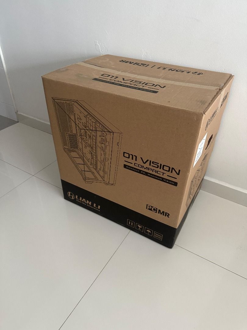 LIAN LI O11 Vision Compact With Lian Li Fans63223793378434111