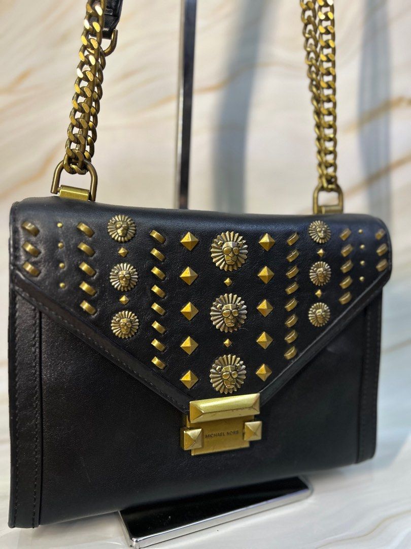 Michael Kors - Whitney Studded Bag (Category: Luxury Bags & Wallets) located in Angeles City. Submitted by naneth_authenticshop (Listing ID 1378872204, Image 3). Description: Limited Edition Michael Kors - Whitney Studded bag. Pre-loved - in very good condition 2-way bag Php. 6,000.00.