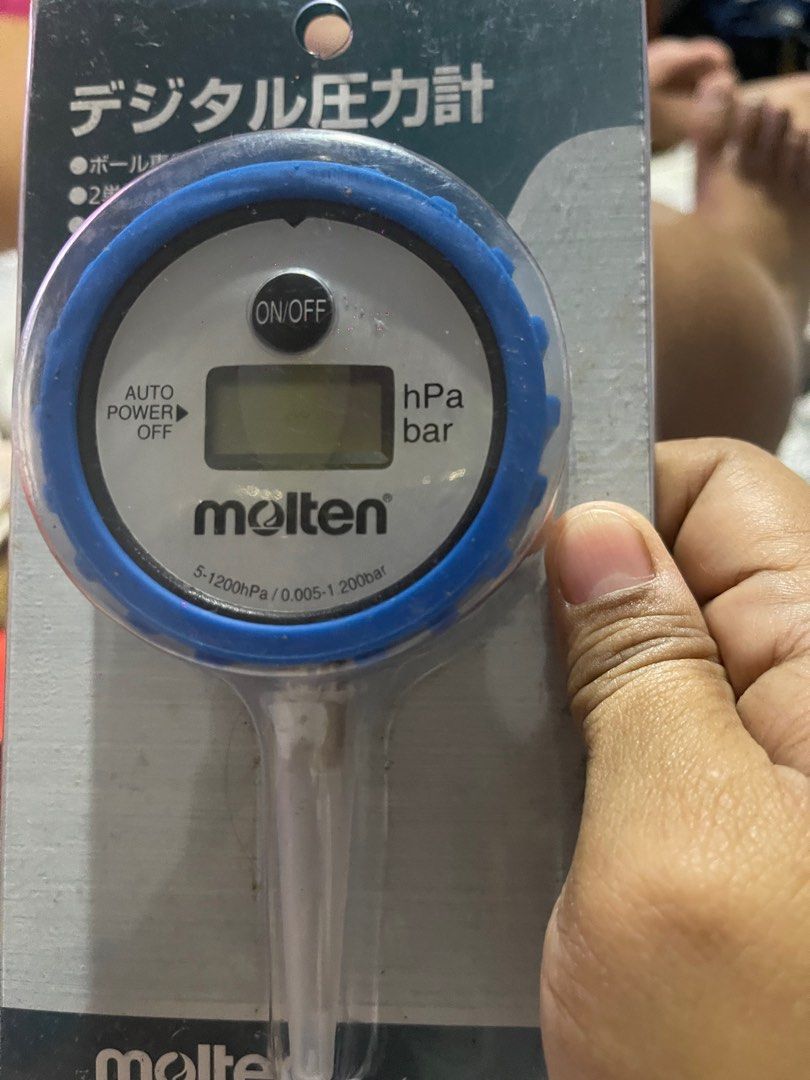 molten ball digital pressure gauge (Category: Construction Tools & Equipment) located in Muntinlupa City. Submitted by joanofarc1013 (Listing ID 1378794493, Image 2). Description: in very good condition.