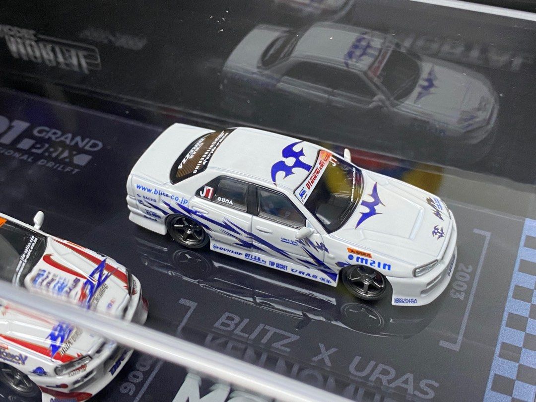Mortal Blitz D1 2003 2006 Nissan ER34 set, 興趣及遊戲, 玩具& 遊戲