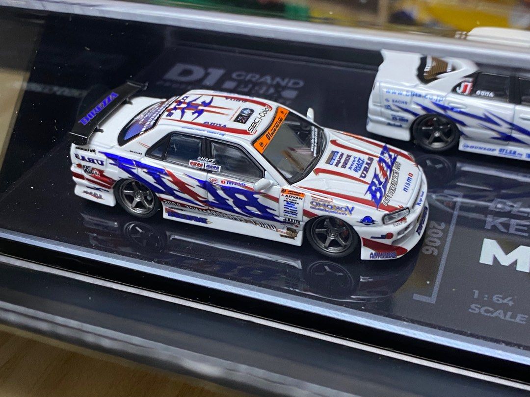 Mortal Blitz D1 2003 2006 Nissan ER34 set, 興趣及遊戲, 玩具& 遊戲