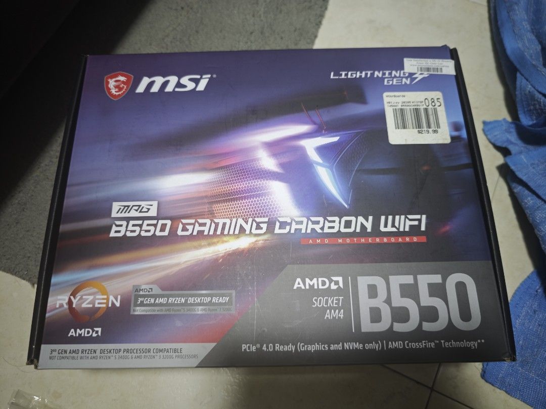 MSI MAG B550 & Ryzen 5 3600632237927663391121