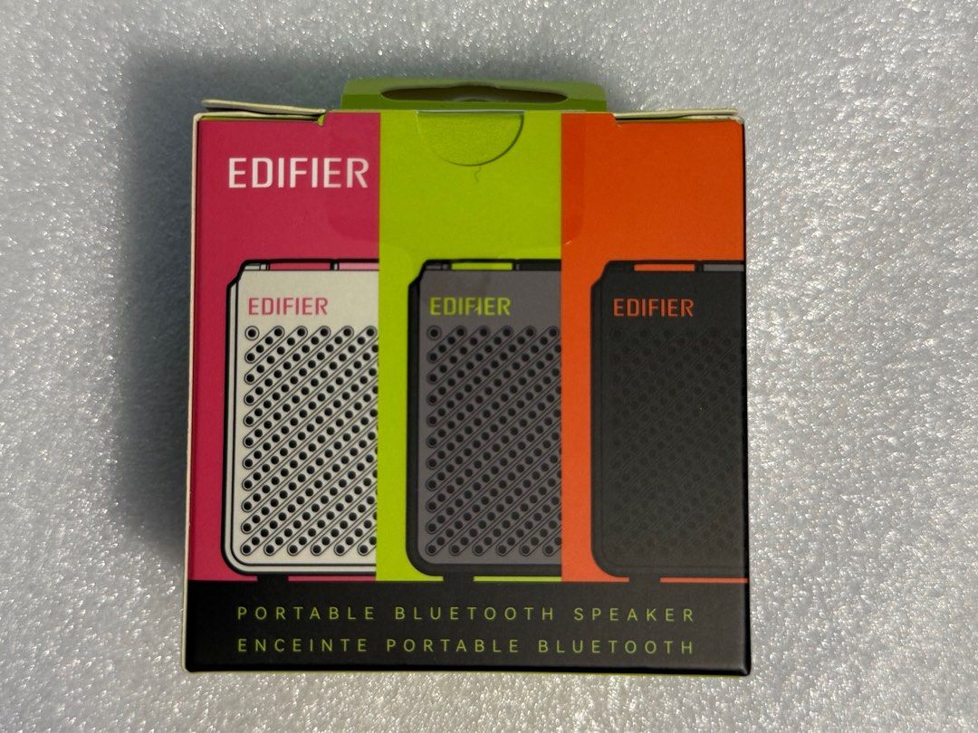 [NEW] Edified MP85 Mini Portable Bluetooth Speaker (Category: Portable Music Players) located in Pasig City. Submitted by chaosharbinger (Listing ID 1378904248, Image 3). Description: Edified MP85 Mini Portable Bluetooth Speaker - Black (with Orange) color - Unopened box In the box: - 1 Portable Speaker - 1 Lace - 1 Power Cord Original Price: ₱1,169 Selling Price: ₱650.