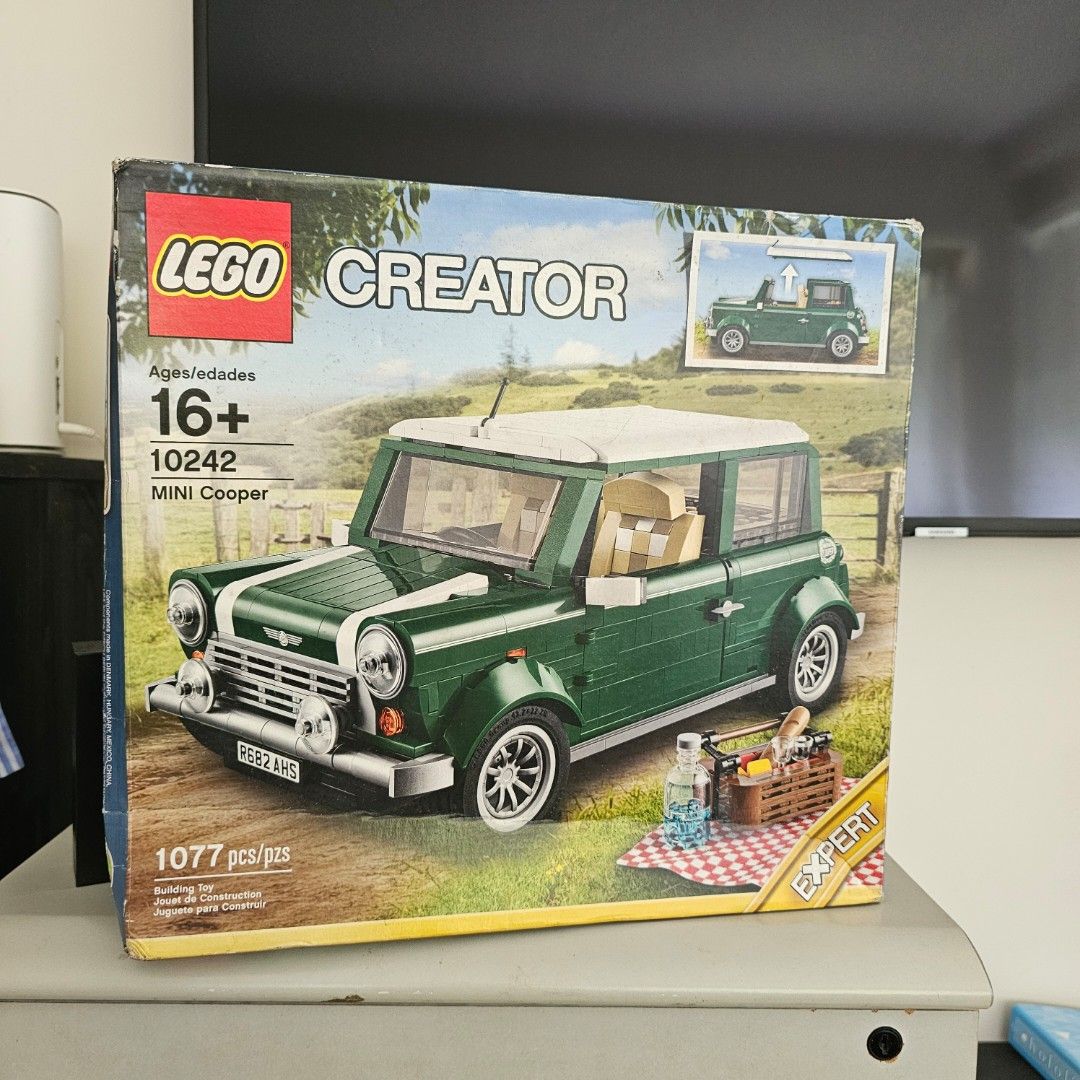 New Lego Mini Cooper 10242, 興趣及遊戲, 玩具& 遊戲類- Carousell