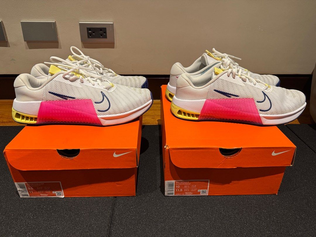Nike Metcon 9 AMP White/White-Deep Royal Blue (Category: Toning & Stretching Accessories) located in Quezon City. Submitted by at883 (Listing ID 1378882951, Image 1). Description: Available Sizes: 9.5 and 10US.