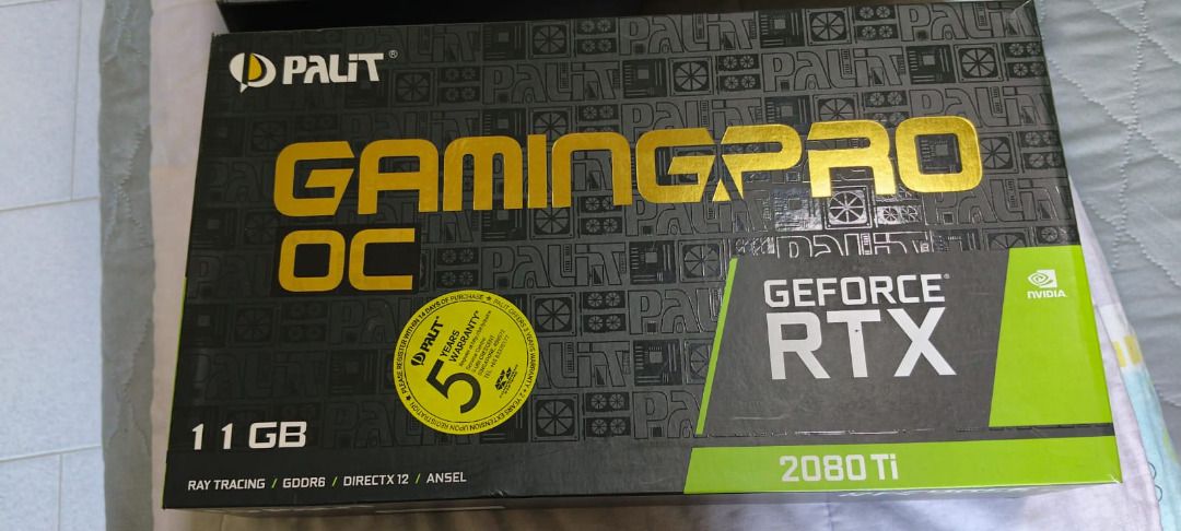 Palit GeForce RTX 2080 Ti GamingPro OC 11GB632237928529941116