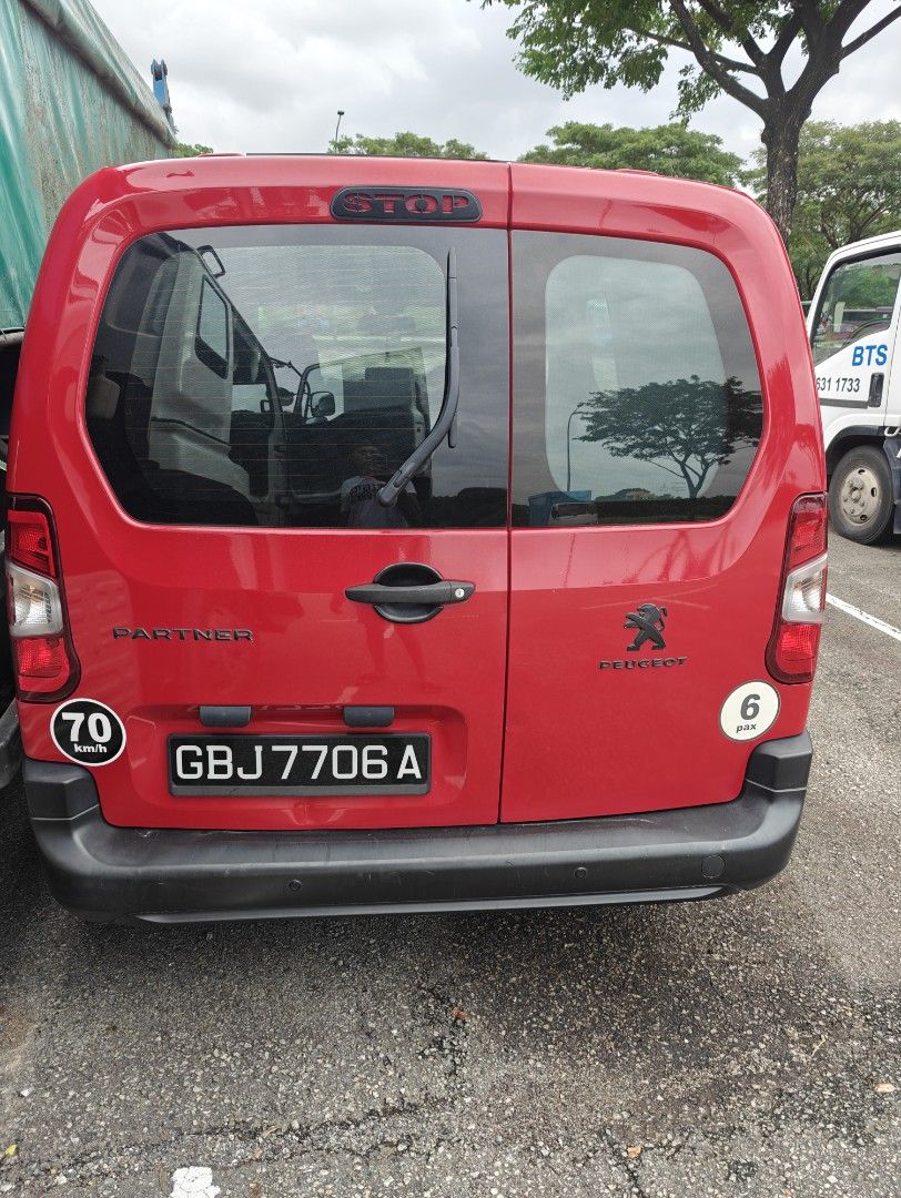 Peugeot Partner 1.6A Auto (Category: Used Commercial Vehicles for Sale) located in Singapore. Submitted by k.krish (Listing ID 1378916992, Image 3). Description: hi I'm the direct owner....would like to sell away my van in a perfect condition well taken care of..van is ready to go...use to have adblue but I have already cut off the system so buy with a peace of mind don't worry about the wear and tear all done up👍🏼 all good to go💪🏼selling awa