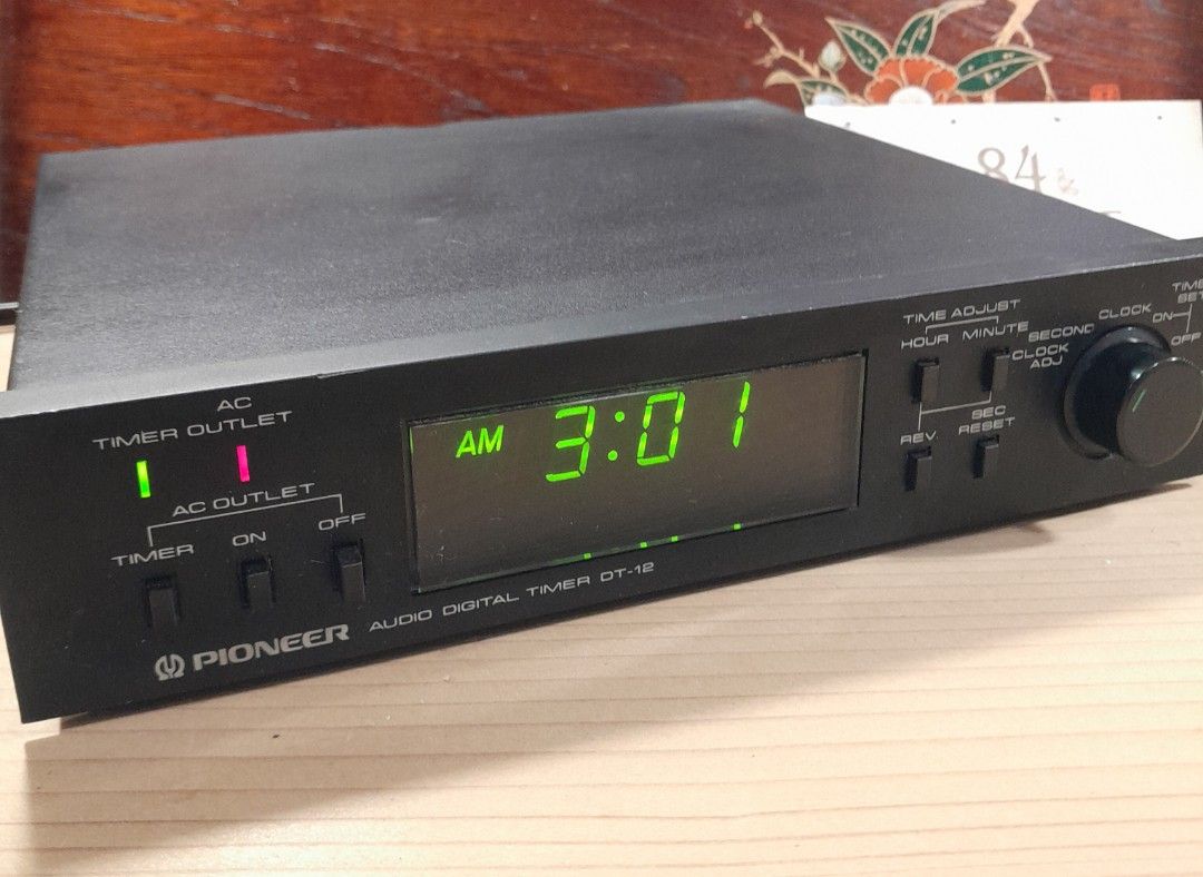 Pioneer Audio Digital Timer (Category: Other Audio Equipment) located in Las Pinas. Submitted by 84vintage (Listing ID 1378888893, Image 1). Description: It's designed to automate the power on/off of audio equipment, useful for unattended recording or as a sleep timer. Power tested only as seen in actual photos posted. Sold As Is Where Is only. Actual photos posted. Please examine them carefully as they are part of the description. --📌 MUST READ