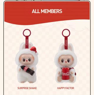 Coca Cola Labubu Vinyl Plush, Hobbies & Toys, Toys & Games