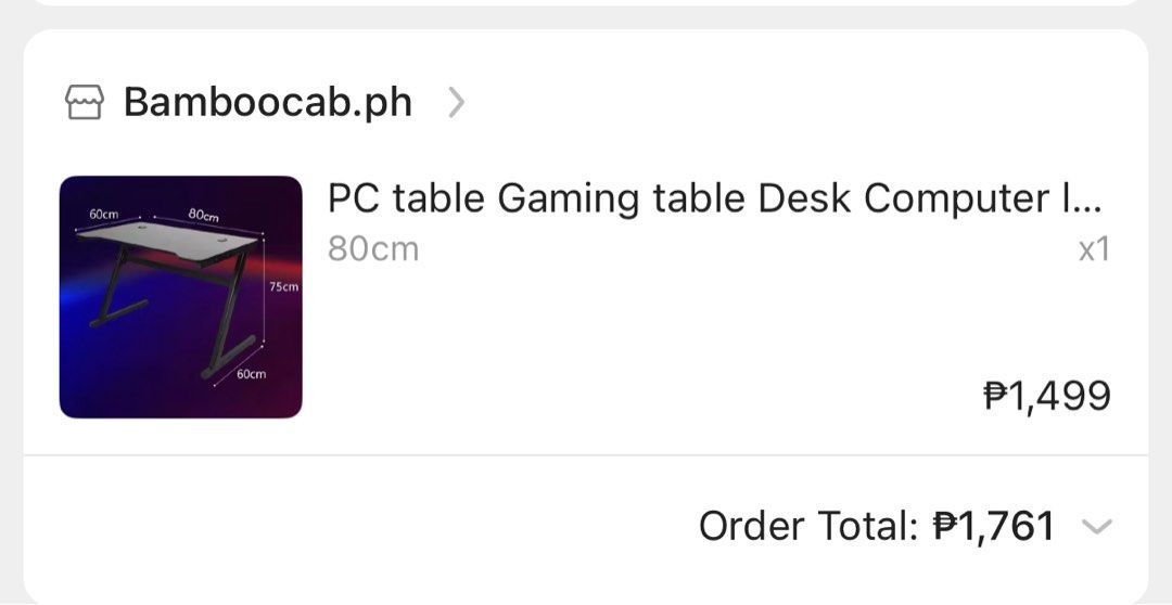 Preloved gaming table bundle for P1500 (Category: Tables & Sets) located in Caloocan City. Submitted by ililahihc (Listing ID 1378797825, Image 3). Description: Bundle sale for P1500 Pick up as is.