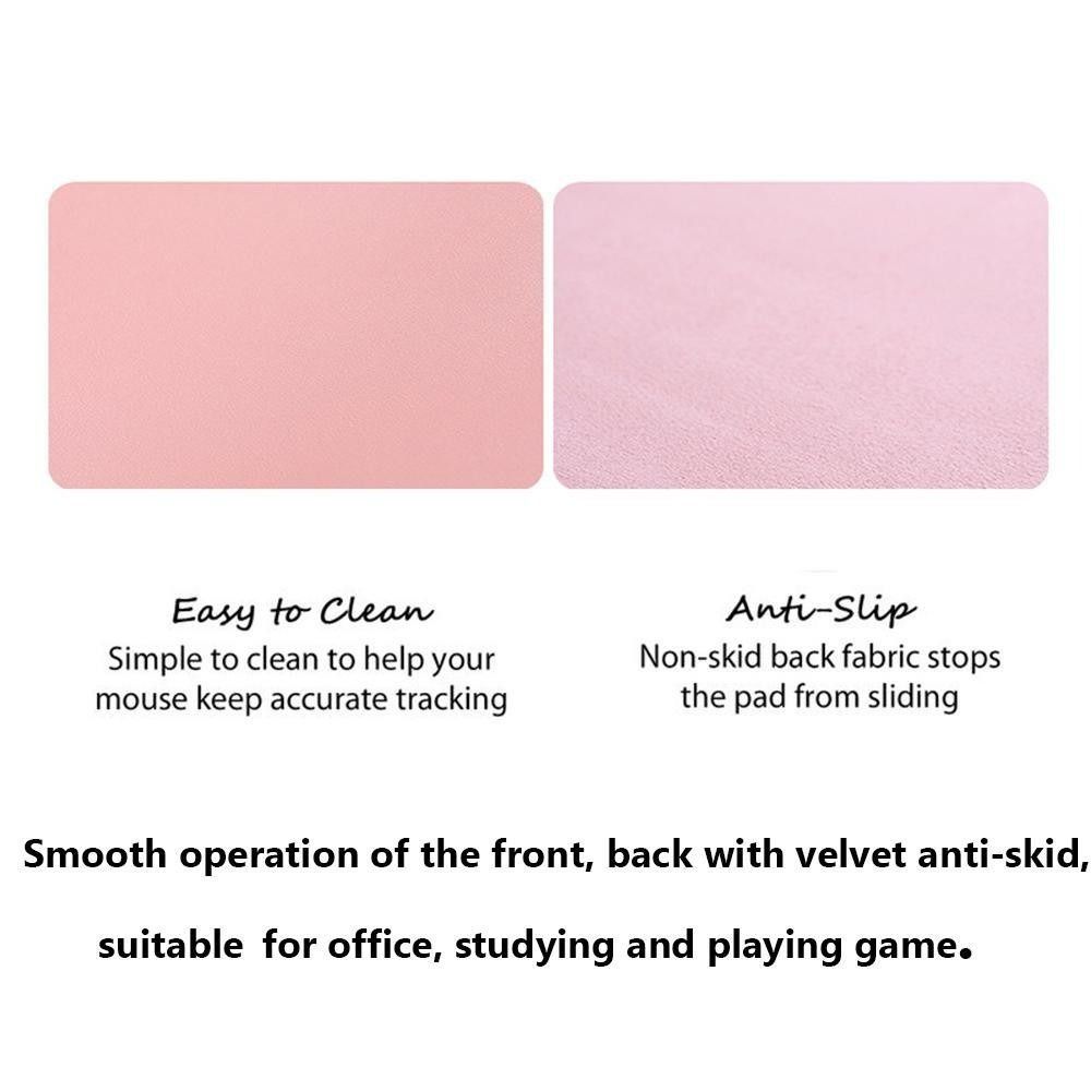 Premium Large Leather Desk Pad – Waterproof, Non-Slip, Stitched Edges | Extra Wide Laptop & Mouse Mat | Durable Office & Gaming Desk Protector63204770923650113
