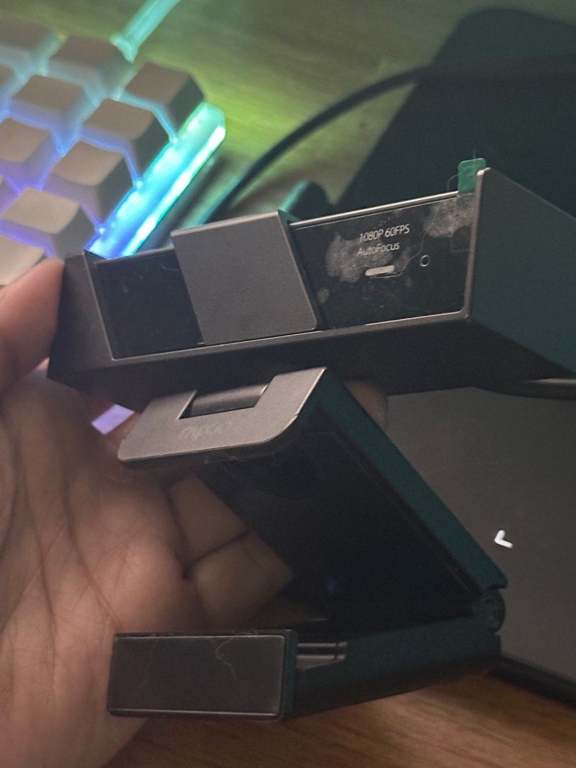 Rapoo C270AF — 1080p 60FPS (Category: Webcams) located in Mandaluyong City. Submitted by tamaneko- (Listing ID 1378870566, Image 3). Description: MOP - GCASH MOD - Lalamove or Grab (SF Is to be paid by the buyer) Bought this for streaming but barely used it, basically feels brand new! Comes with the complete box. It really runs on 1080p 60fps and settings can be adjusted through the default camera settings/properties. Video if you're curious http