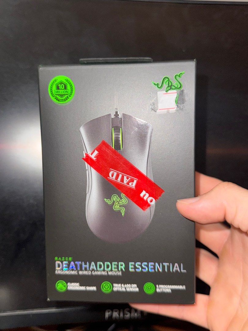 Razer DeathAdder Essential Wired Gaming Mouse
