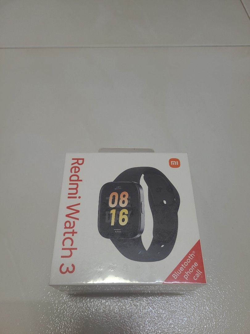 Redmi Watch 3 - Brand New (Category: Wearables & Smart Watches) located in Singapore. Submitted by Duckingston (Listing ID 1378901753, Image 1). Description: - Brand new Redmi Watch 3 - Bluetooth phone call function - Original packaging - Great for fitness tracking and staying connected.