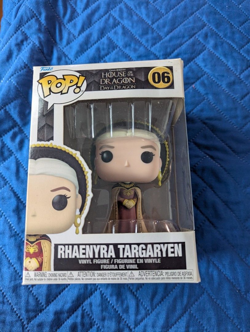Rhaenerya Targaryen Funko Pop (Category: Figurines & Statues) located in Manila. Submitted by milo25900 (Listing ID 1378802281, Image 1). Description: house of the dragon funko pop never used.