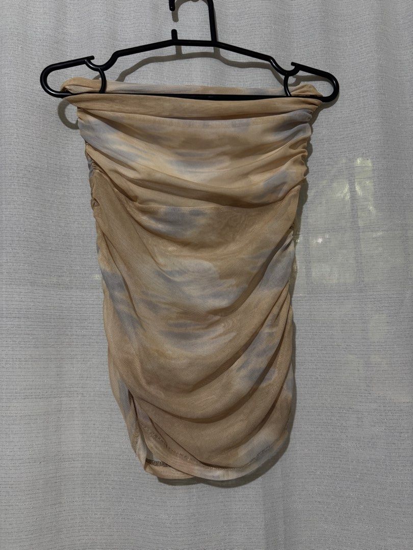 ruched pleated dress set (Category: Sets or Coordinates) located in Iriga City. Submitted by cuffph (Listing ID 1378746291, Image 3). Description: Fits small to medium, only used once.