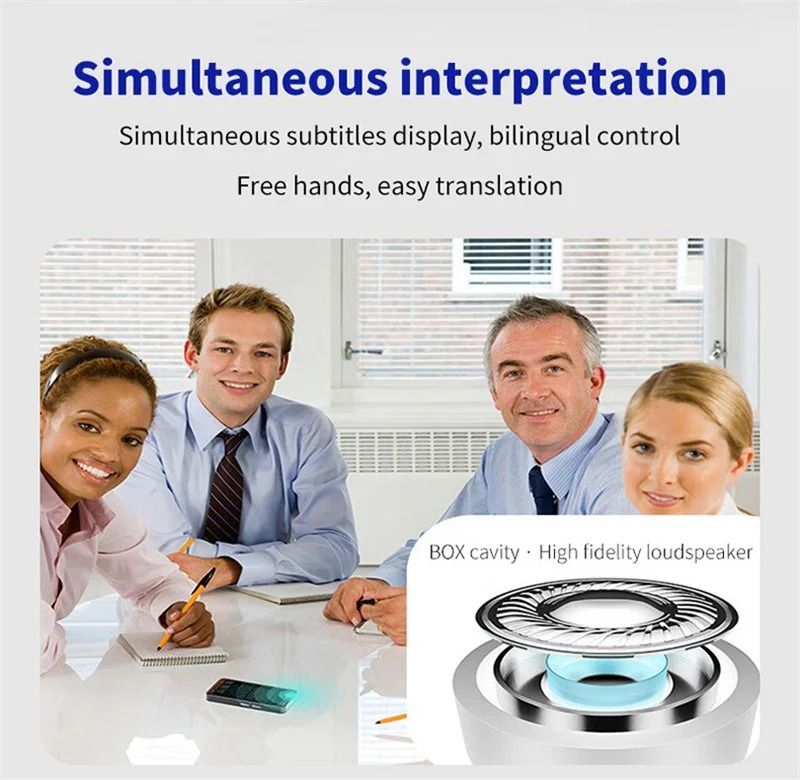 S80 AI Translation Device Real-Time Smart Translator 138 Languages 18 (Category: Office & Business Technology) located in Pasig City. Submitted by ryanalpert (Listing ID 1378763593, Image 3). Description: Translate 138 languages with ease using the New S80 Instant Smart Translation device. Enjoy a 24-hour learning app, Wi-Fi support, and a color touch screen. Price 2,000.00 Cainta Location.