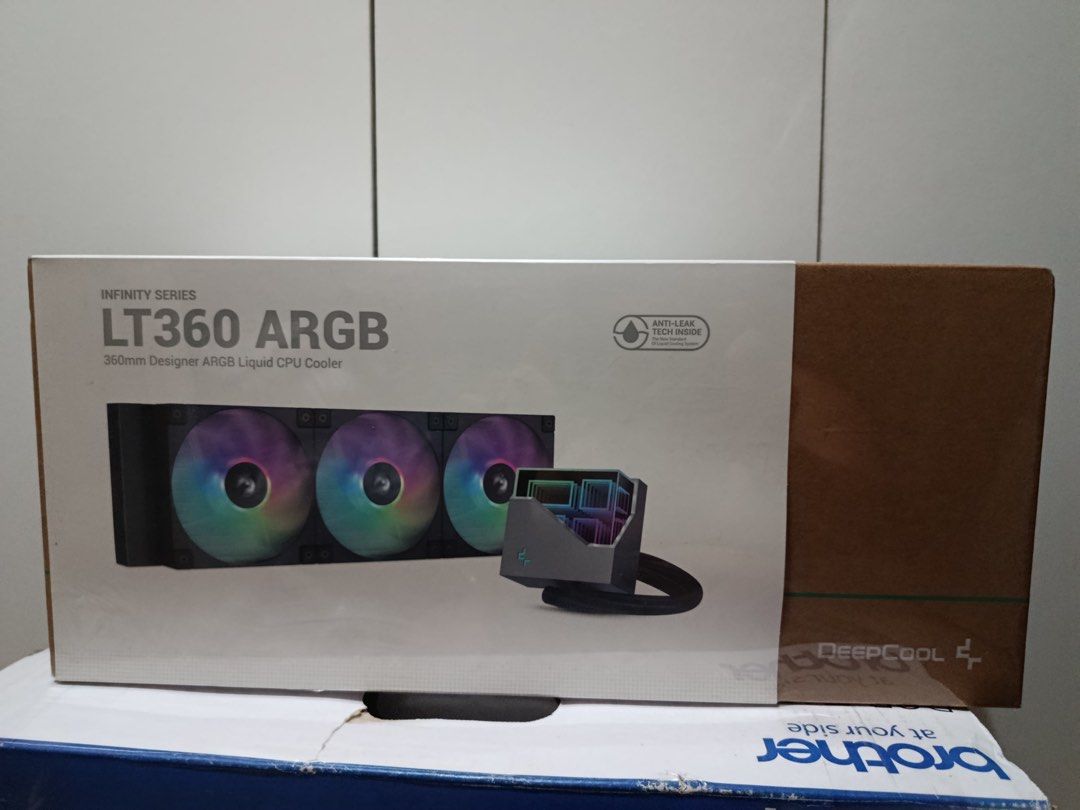 Sealed Deepcool AIO Infinity series 240mm and 360mm (Category: Computer Parts) located in Pasig City. Submitted by pleupleu (Listing ID 1378747949, Image 2). Description: ‼️FOR SALE Sealed Deepcool AIO Infinity series 240mm and 360mm‼️ ⚠️SOLD AS IS. NO WARRANTY. GUARANTEED AUTHENTIC 💯 ✨SEALED ITEMS✨ PRICELIST: LT240 WH ARGB- ₱3,800 (Original price around 5,000-6,300) LT360 ARGB- ₱5,000 (Original price around 6,500-7,700) Please send a message fo