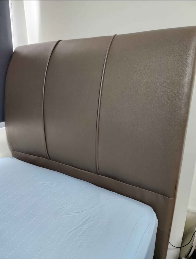 Single Size Storage Bed Frame - Brown65074420707843114