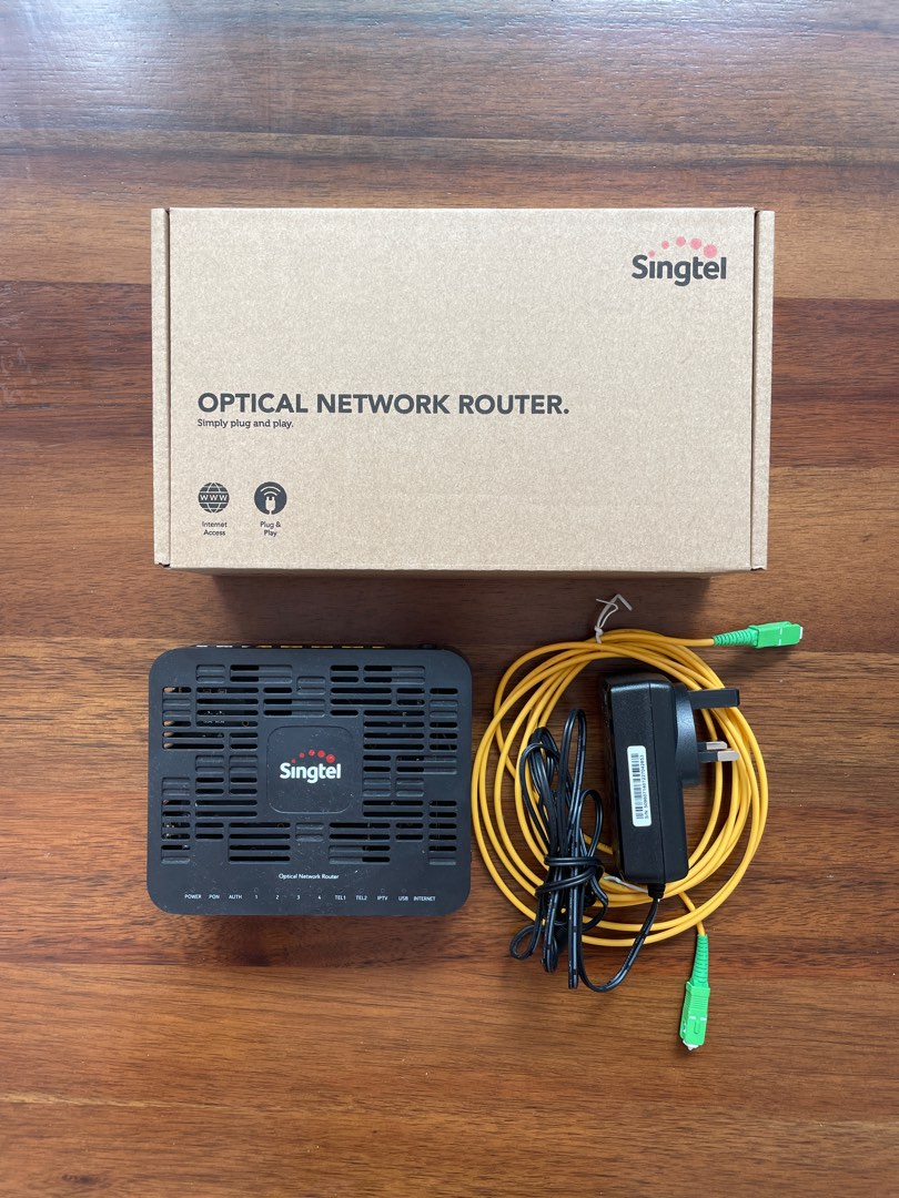 Singtel Nokia G-240G-E Optical Network Router, Computers & Tech, Parts ...