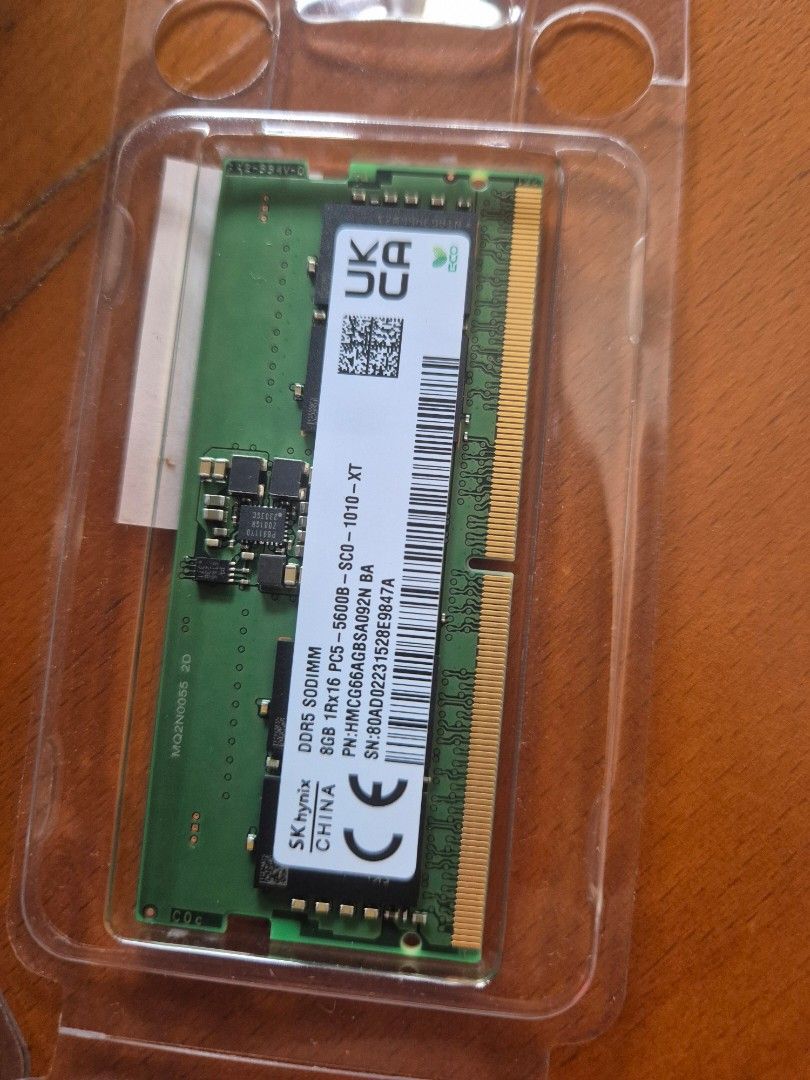 SK Hynix 8GB DDR5 SODIMM RAM632237931319071117