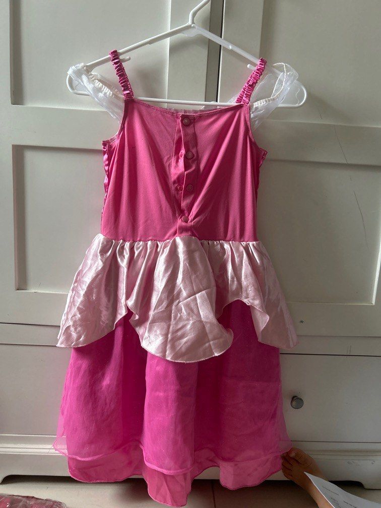 Sleeping beauty pink costume dress-7yr (Category: Babies & Kids Fashion) located in Singapore. Submitted by citruspulp (Listing ID 1378728333, Image 3). Description: Some slight tears as shown in photo Not for fussy.