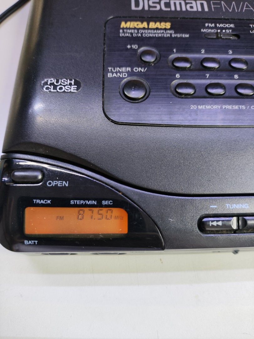經典sony D-T66 CD DISCMAN, 音響器材, 音樂播放裝置MP3及CD Player