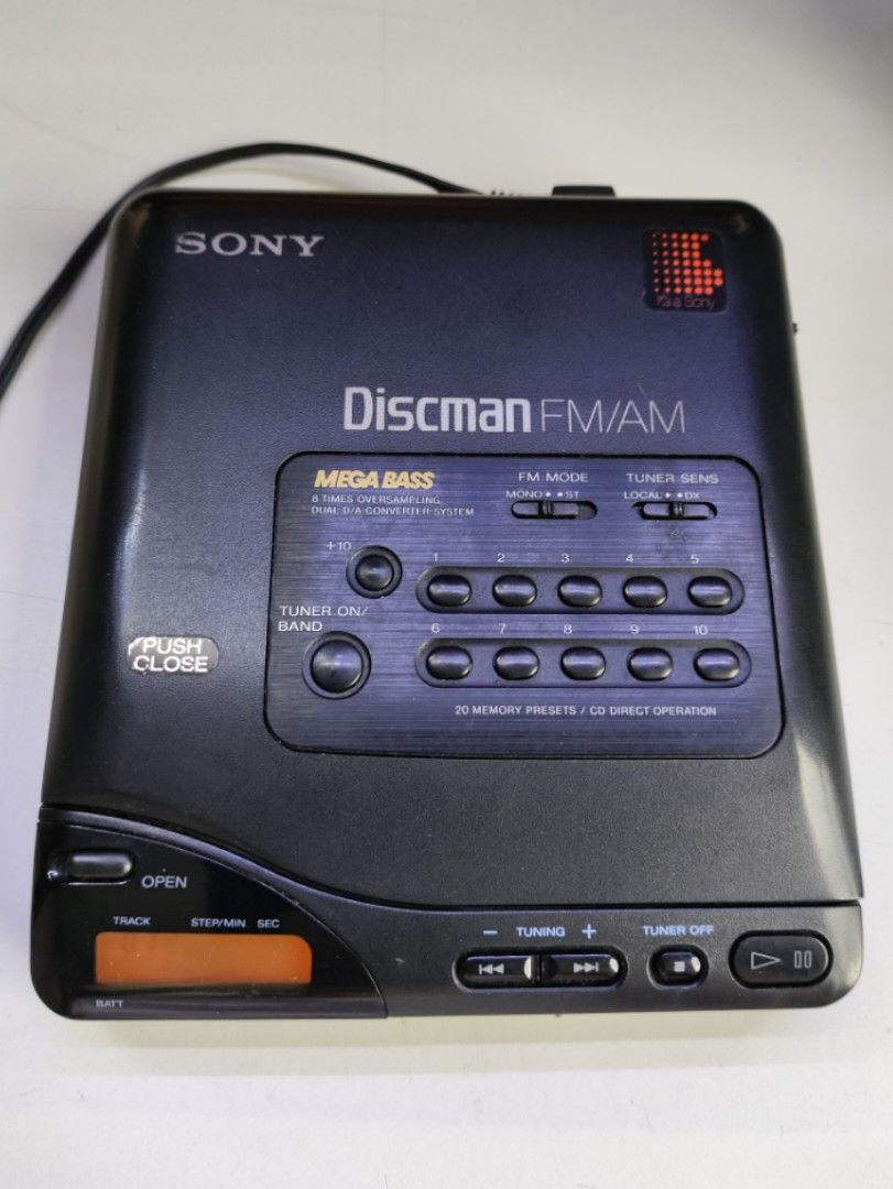經典sony D-T66 CD DISCMAN, 音響器材, 音樂播放裝置MP3及CD Player