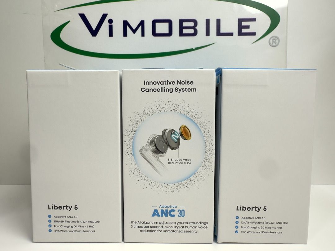 Soundcore Liberty 5 | 1 year warranty by Soundcore SG (Category: Earphones) located in Singapore. Submitted by vi_mobile (Listing ID 1378777379, Image 2). Description: Brand new in box!! (Scroll down to check the price) -Sealed local set with 1-Year Soundcore Warranty. | Soundcore Liberty 5 | *Colour Available* -Blue - $145 - in stock✅ -White - $145 - in stock✅ -Pink - $145 - in stock✅ Kindly message us your preferred color when placing your orde