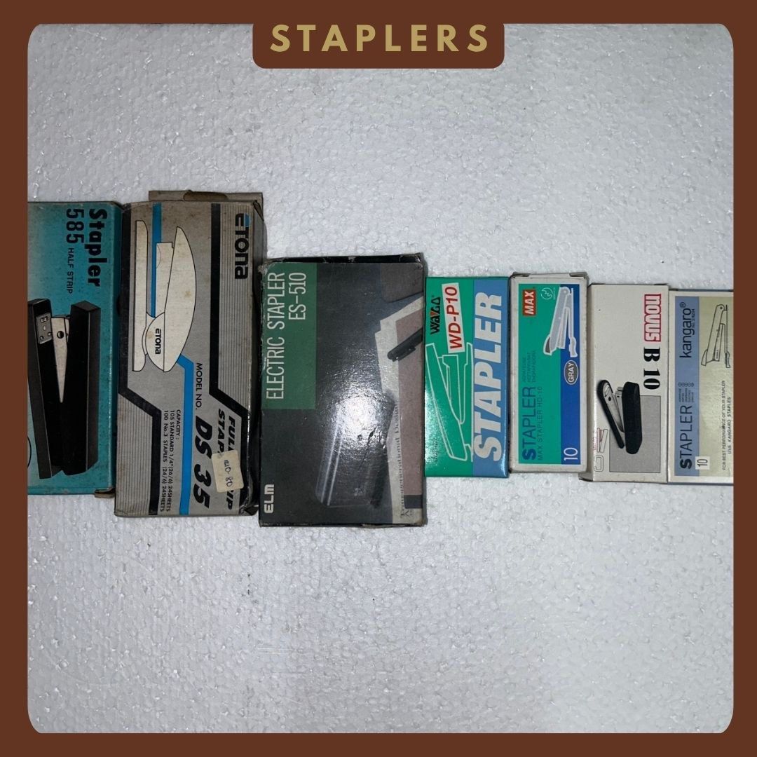 Stapler & Stapler bullets (Category: Stationery & School Supplies) located in Singapore. Submitted by aiinnde (Listing ID 1378762393, Image 1). Description: Staplers: 1 for $1 each 5 for $4 Have multiple of the same brands in stock Stapler Bullets: 1 box for $2.