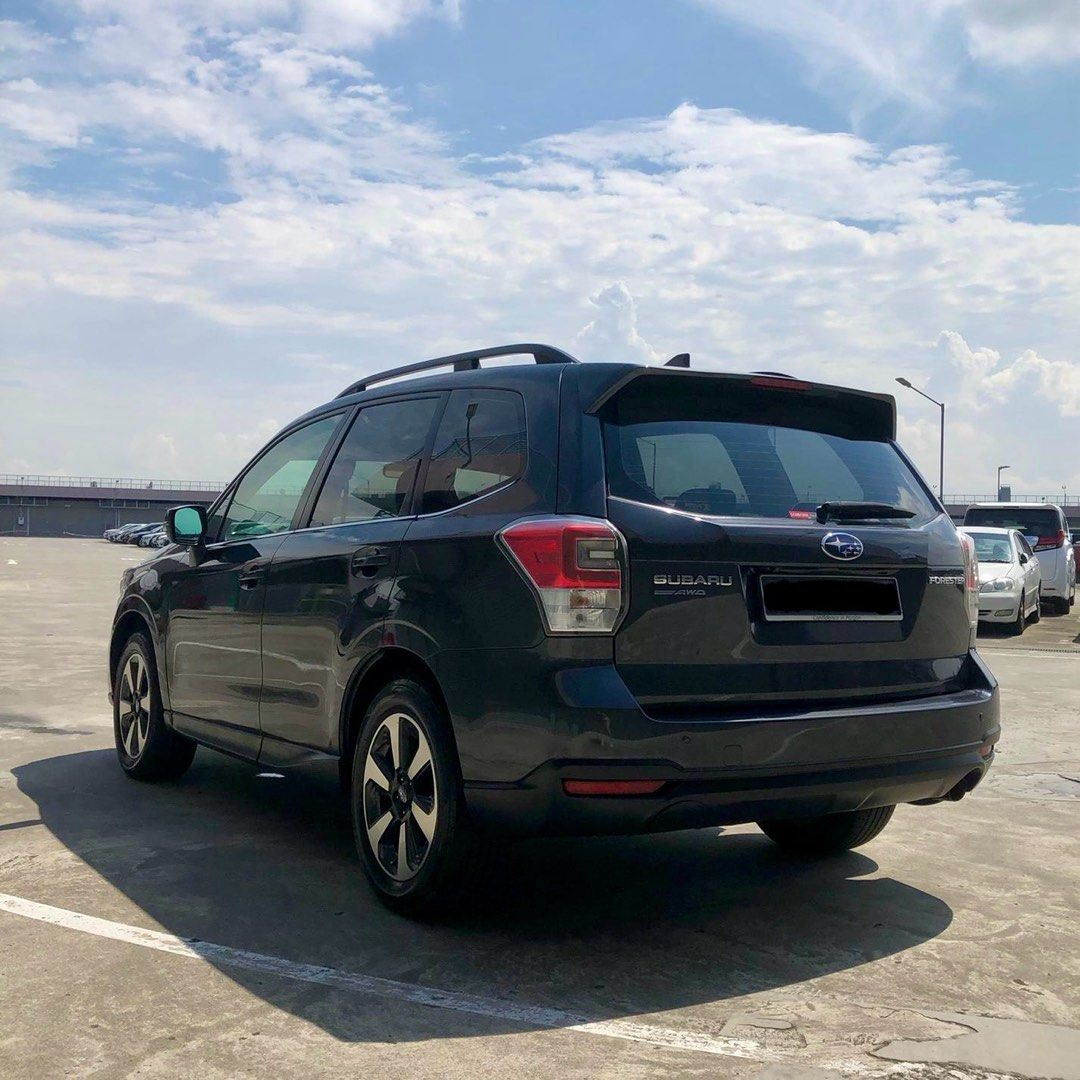Subaru Forester 2.0 XT (A) (Category: Used Cars) located in Singapore. Submitted by helixleasing (Listing ID 1378887407, Image 3). Description: 2 Owner Unit! (95k mileage) With Service Records Road Tax Paid Till 25/09/2025 Powerful 2.0 Spacious and Comfortable for Family of 5 Large Boot Area Grey Unit Well Maintained Interior and Exterior Panoramic Moonroof Guaranteed Get Back about $9k+ at End of COE Full Cash/Bank Loan/In House Loan With High A
