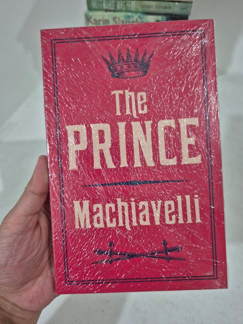 The Prince by Niccolo Machiavelli (Category: Storybooks) located in Pasig City. Submitted by dawwoti (Listing ID 1378819731, Image 1). Description: 📚 Books for a Cause 🐾 RFS: Raising funds to cover the remaining vet bills for my furbaby, who recently underwent surgery. 🙏 All books are cling-wrapped for protection and in good condition (I'll send details of each book’s condition upon request). Some may have sticker markers — I’ll gladly remove 