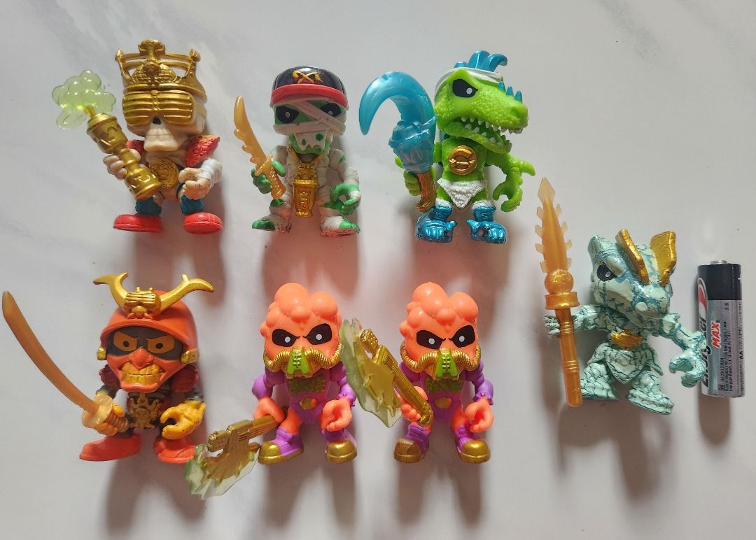 Treasure X Figures Ninja Kids TV Mini Mystery Ninja Ball Tiger