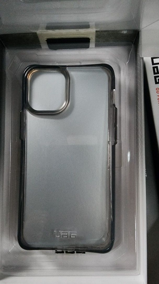 UAG PLYO Iphone 12 Mini Ice Case (Category: Cases & Sleeves) located in Manila. Submitted by dealdashdepot (Listing ID 1378753169, Image 3). Description: Condition: The product itself is in pristine condition, untouched by any harm or wear. Even though the packaging may be open or slightly damaged, the item itself is like new and fully ready to perform its intended function perfectly. Disclaimer: This item is a liquidated product sourced from mal