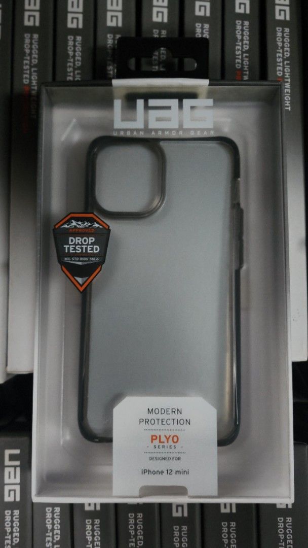 UAG PLYO Iphone 12 Mini Ice Case (Category: Cases & Sleeves) located in Manila. Submitted by dealdashdepot (Listing ID 1378753169, Image 2). Description: Condition: The product itself is in pristine condition, untouched by any harm or wear. Even though the packaging may be open or slightly damaged, the item itself is like new and fully ready to perform its intended function perfectly. Disclaimer: This item is a liquidated product sourced from mal