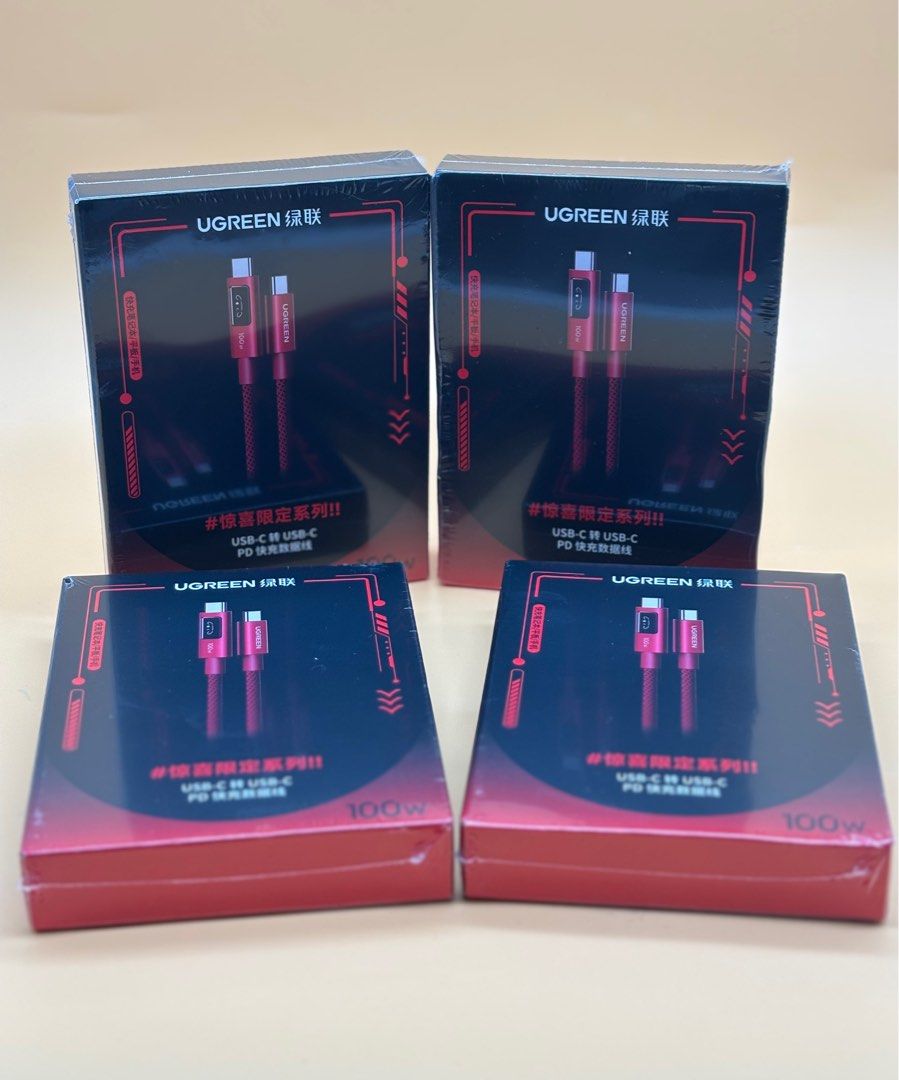 UGREEN 100W PD UNO Type- Usb c Red Fast Charging Data Cable (Category: Chargers & Cables) located in Manila. Submitted by guerle (Listing ID 1378781448, Image 1). Description: .
