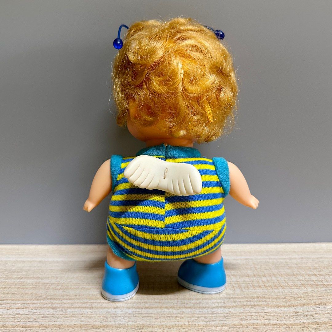 Vintage Dr. Slump Arale Gatchan Doll 22cm - Php 1,500 (Category: Plushies & Soft Toys) located in Davao. Submitted by pandorastoybox (Listing ID 1378811014, Image 2). Description: Vintage Dr. Slump Arale Gatchan Doll 22cm - Php 1,500 - vinyl head, arms, legs - body (plush material) NOTE: w/light small stain on face, minor paint scratches on shoes.