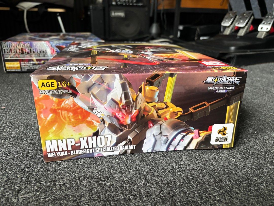 WEI YUAN - BLADEFIGHT SPECIALISED VARIANT (Category: Action & Battle Toys) located in Calamba. Submitted by hello627 (Listing ID 1378808595, Image 3). Description: 📦 MOD payment via GCash or GoTyme Bank only. 🆕 Brand new and unopened – box in excellent condition. ⚔️ MNP-XH07 Wei Yuan – Bladefight Specialized Variant Unleash the warrior spirit with this stylized, heavy-duty mech from the Motion Nuclear line, the Wei Yuan (Bladefight Variant). Fe