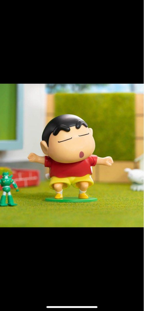 由 xyuuuuu (刊登 ID 1379112872，圖片 1) 提交，位於 苗栗縣 (Miaoli) 的 蠟筆小新法條玩具 (類別：嬰兒玩具)，說明：無盒子 全新。