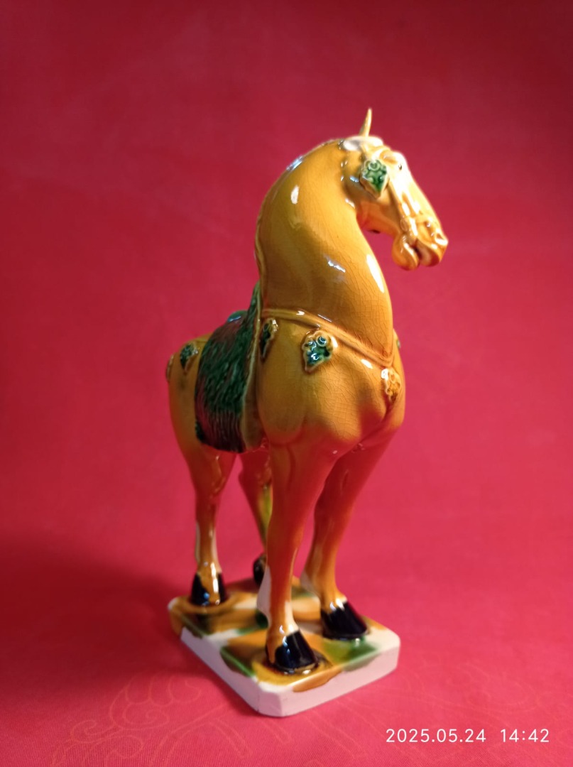 唐三彩馬(國立故宮博物院) Tang Tri-color Horse (from National