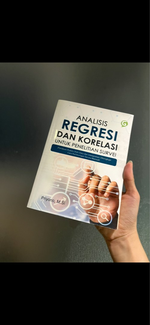 Analisis regresi dan korelasi, Buku & Alat Tulis, Buku di Carousell