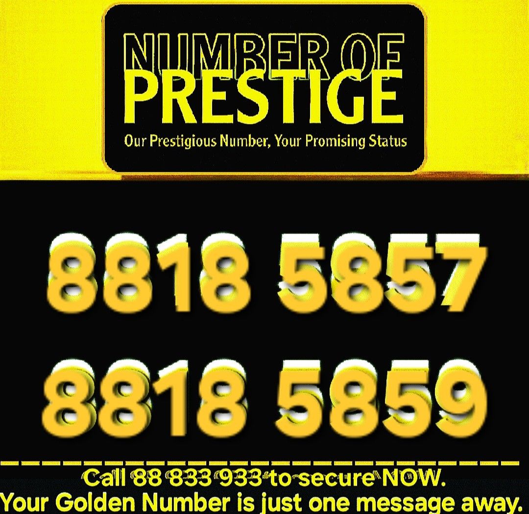 Auspicious Golden Number for Couple and Buddy Buddy. (Category: Sim Cards) located in Singapore. Submitted by golden.888vip (Listing ID 1379119838, Image 1). Description: Auspicious Golden Number for Couple and Buddy Buddy. 1 for $488 1 Pair fo $888.