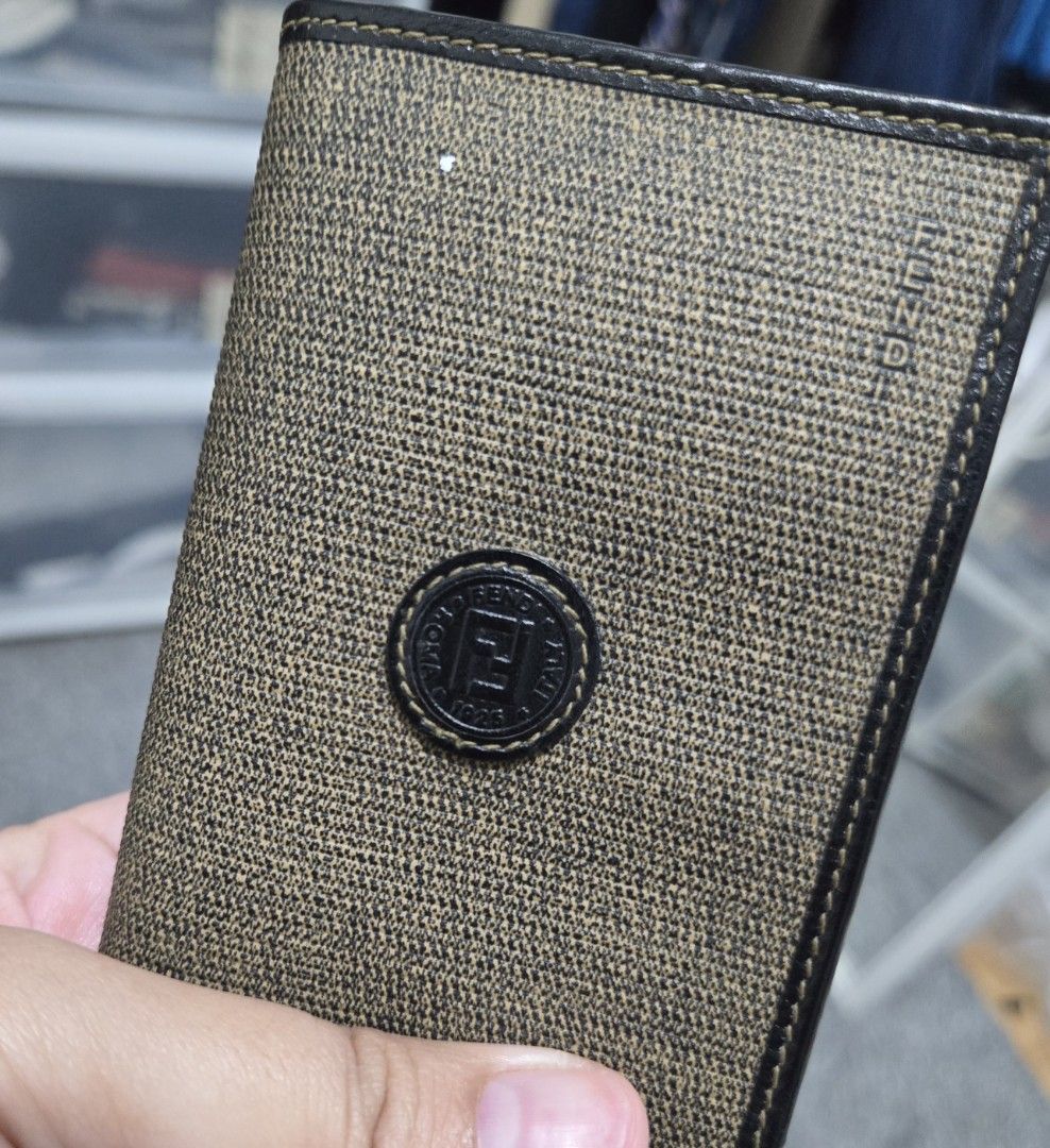 AUTHENTIC Fendi Vintage Card Holder (Category: Luxury Bags & Wallets) located in Quezon City. Submitted by ono11 (Listing ID 1379057992, Image 2). Description: authentic fendi vintage carhholder like new negotiable.