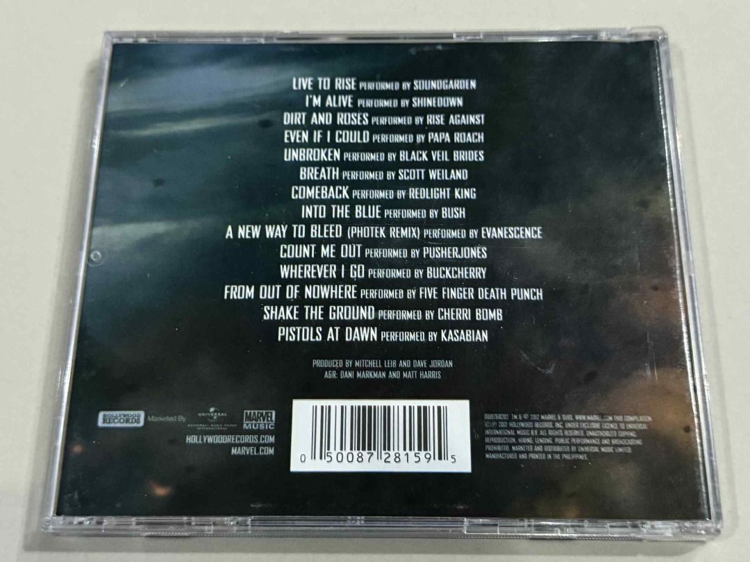 Avengers Assemble Soundtrack CD (Category: CDs & DVDs) located in Makati City. Submitted by jadvillanueva (Listing ID 1379119205, Image 2). Description: .