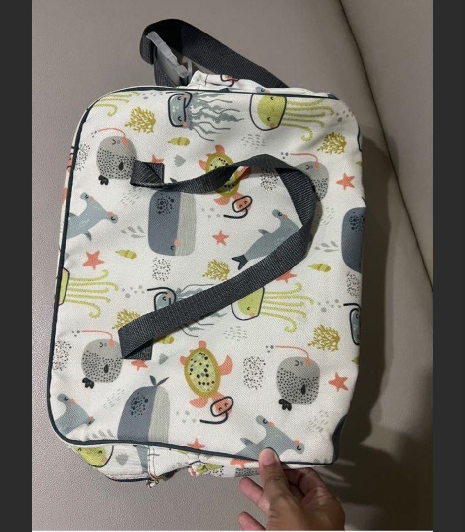 Baby Diaper Bag (Category: Diaper Bags & Wetbags) located in Rizal. Submitted by gonzalesliza58 (Listing ID 1371233314, Image 2). Description: 14.5 inches width 12 inches length.