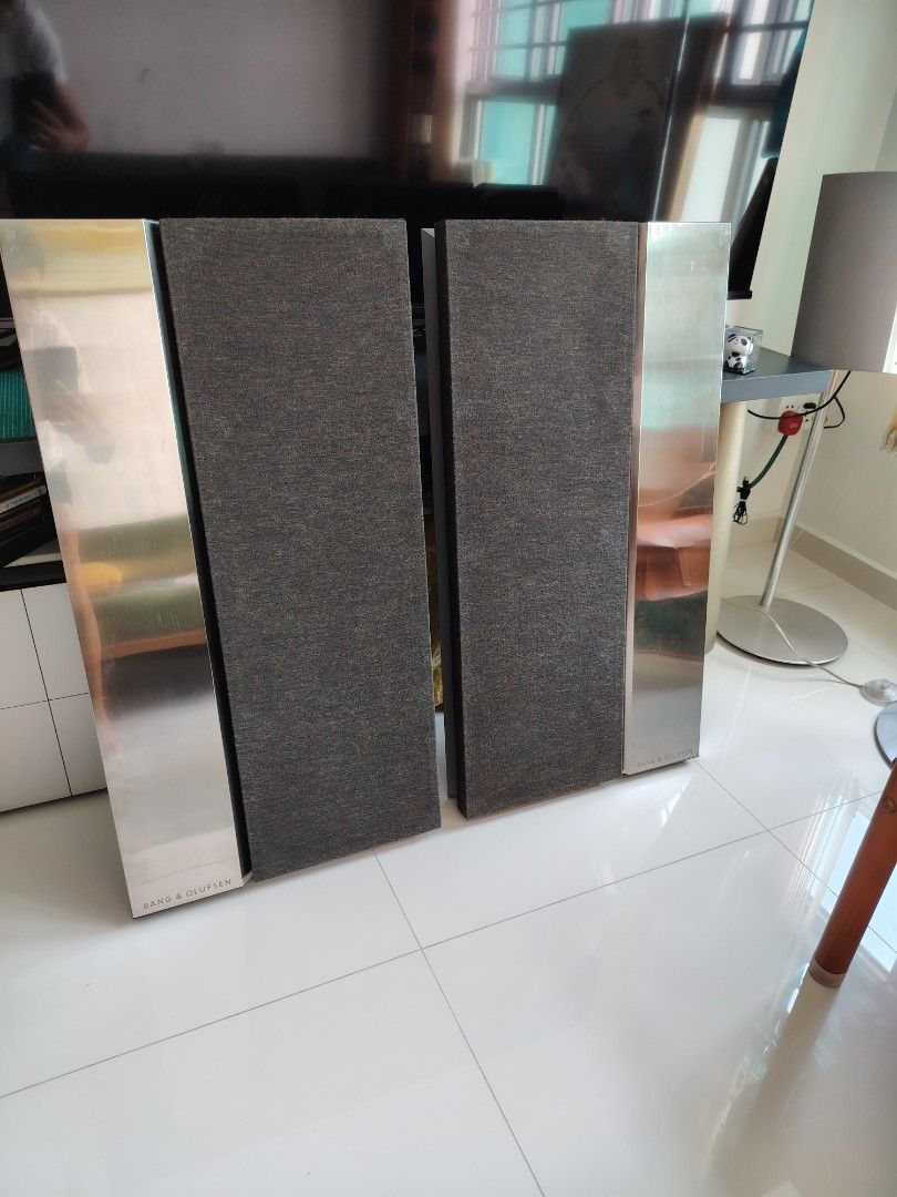 Danish, Mid century Bang&Olufsen B&o Beovox (Category: Soundbars, Speakers & Amplifiers) located in Singapore. Submitted by m_c_m_x_c_y (Listing ID 1378935439, Image 3). Description: Super rare 1988 Danish Mid century Bang&Olufsen B&o Beovox 5000 Really for music. Frame design art piece speakers, can use to any amplifier. Very well maintained, powerful sound. Price 1000$, already discounted no negotiable, once sold as no refund no return. Self Co