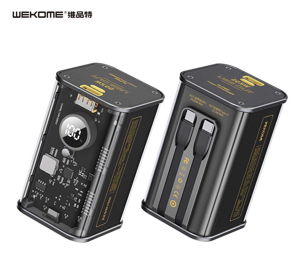 [Buy1Free1] 20 000mah Wekome PowerBank (Category: Other Gadgets) located in Singapore. Submitted by fungadgetstore.sg (Listing ID 1378924528, Image 1). Description: PM BUY 1 FREE 1 PROMOTION .